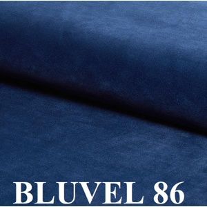 Signal Pohovka Asprey Velvet 2 Farba: Modrá