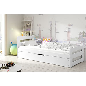 BMS Detská posteľ ERNIE Farba: Biela