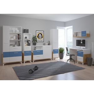 WIP Detská izba HEY 2 Farba: Dub artisan/biela/modrá