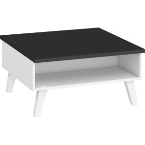 WIP Konferenčný stolík NORDIS-06 Farba: Čierna/biela
