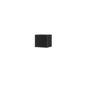 ArtGiB Závesná skrinka malá CALABRINI C-03 Farba: čierna / čierny lesk