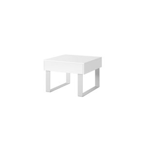 ArtGiB Konferenčný stôl CALABRINI C-05 | malý Farba: Biela / biely lesk