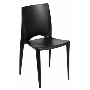 ArtD Jedálenská stolička Bee inšpirovaná Bellini Chair Farba: Čierna