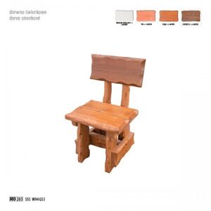 Drewmax Záhradná stolička MO26 | orech lak | výpredaj