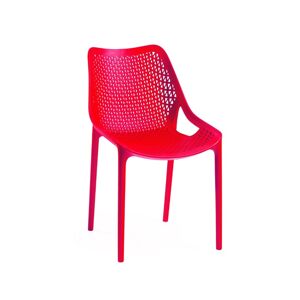 ArtRoja Záhradná stolička BILROS Farba: Červená