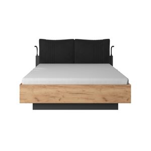 ArtLas Manželská posteľ CODE s úložným priestorom Prevedenie: posteľ bez roštu a matraca