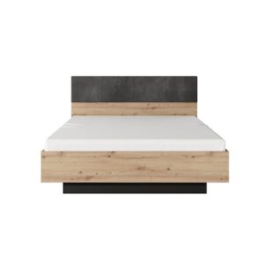 ArtLas Manželská posteľ SEAL Prevedenie: Manželská posteľ s dreveným roštom bez matraca