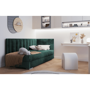 ArtBed Detská posteľ COIMBRA III | zelená 90 x 200 cm