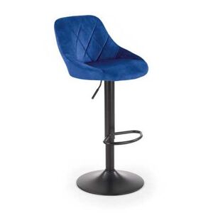 Halmar Barová stolička MILICA Farba: Modrá