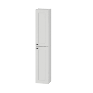 ArtCom Kúpeľňová skrinka vysoká SENJA W30 SL | biela