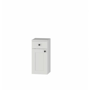 ArtCom Kúpeľňová skrinka nízka SENJA D30 S/1 | biela
