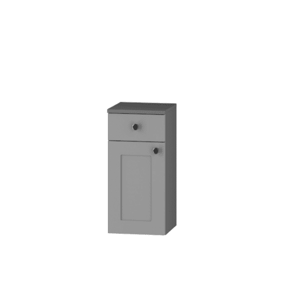 ArtCom Kúpeľňová skrinka nízka SENJA D30 S/1 | sivá