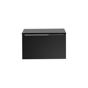 ArtCom Kúpeľňová skrinka s doskou SANTA FE Black D60/1 | 60 cm
