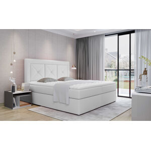 ArtElta Čalúnená manželská posteľ IDRIS | 160 x 200 cm Farebné prevedenie IDRIS: Soft 17