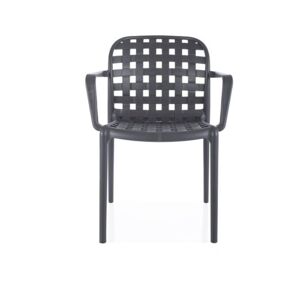Signal Záhradná stolička STRIP II | sivá