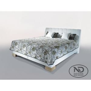 New Design  Manželská posteľ CASSA 180 | ND3 Varianta: s roštom / ND3 s matracom TERAFLEX
