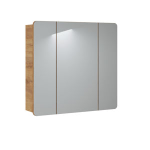 ArtCom Kúpeľňová zostava ARUBA White Typ: Zrkadlová skrinka 80 cm Aruba 843 - 75 x 80 x 16 cm
