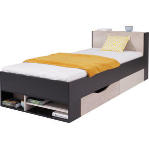 Meblar  Detská posteľ PLANET PL14 Farba: Čierna