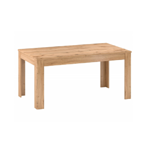 Rozkladací jedálenský stôl, dub apalačský, 160-200x90 cm, PUSAN S